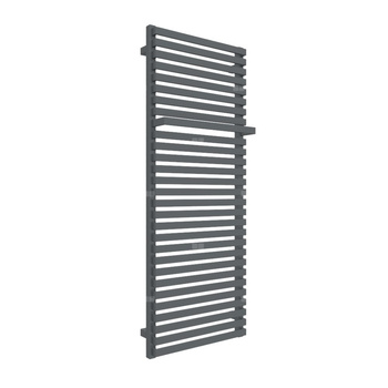 Grzejnik drabinkowy TERMA CITY, podłączenie SX, wym. 1320 x 500 mm, kolor szary łupek RAL7015, moc 739W