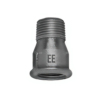 Przedłużka równoprzelotowa ODLEWNIA ZAWIERCIE 529a/529a żeliwo (ocynk) 3/4'' (GW x GZ)