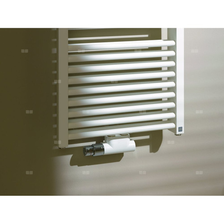 Grzejnik drabinkowy KERMI DUETT-50, wym. 1492 x 784 mm, kolor srebrny, moc 1643W