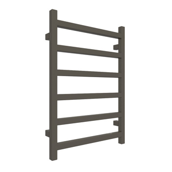 Grzejnik drabinkowy TERMA SIMPLE, podłączenie SX, wym. 720 x 500 mm, kolor ciemny brąz (farba), moc 262W