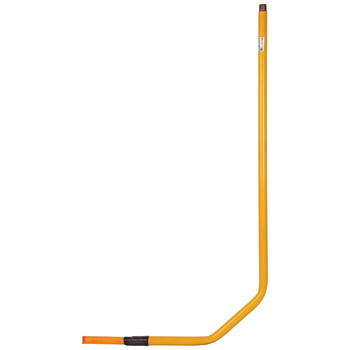 Przyłącze gazu stalowe z rury preizolowanej, PE40 x gwint 1 1/2", L=500xH=1500