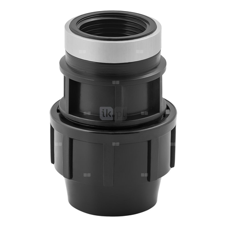 Złączka skręcana z gwintem wewnętrznym do rur PE PN16 40 mm x 2