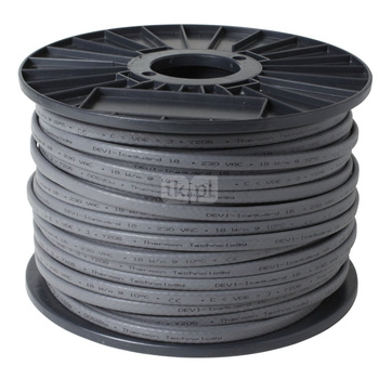 Kabel grzejny DEVIICEGUARD 18 BLACK 800M DRUM