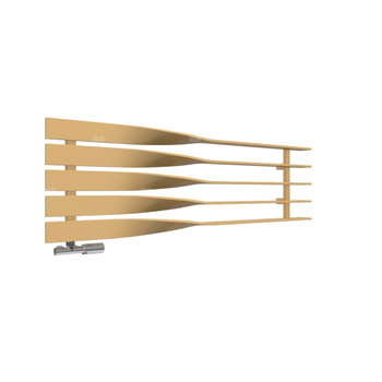 Grzejnik drabinkowy TERMA CYKLON H, podłączenie O8, wym. 410 x 1300 mm, kolor złoty połysk