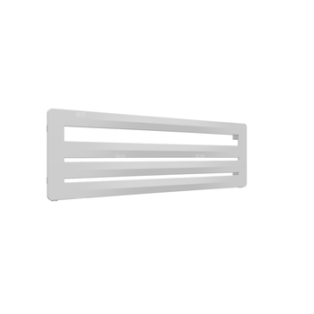 Grzejnik drabinkowy TERMA Aero HG, podłączenie YL, wym. 370 x 1200 mm, kolor efekt chromu, moc 388W