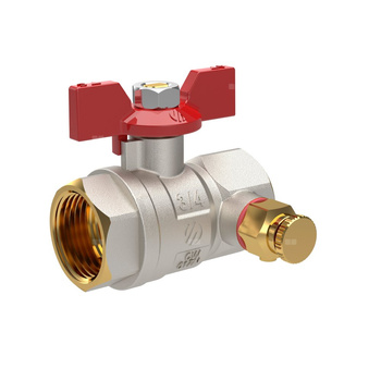 SENA VA30 zawór kulowy 1'' GW spust ODPOWIETRZNIK motylek