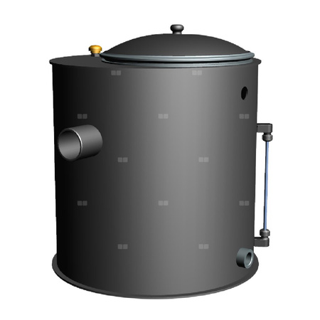 Zbiornik wstępny tworzywo sztuczne dł.950mm szer.800mm DIN 1988 WILO