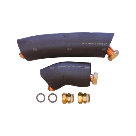 Podłączenie kotła przód 80/100/120 kW