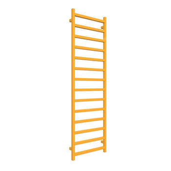 Grzejnik drabinkowy TERMA SIMPLE, podłączenie ZX, wym. 1680 x 500 mm, kolor żółty sygnałowy RAL1003, moc 618W