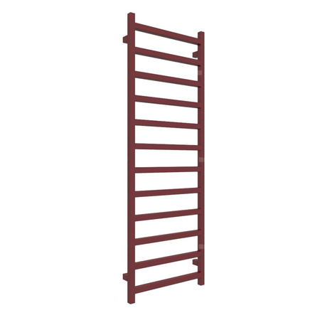 Grzejnik drabinkowy TERMA SIMPLE, podłączenie SX, wym. 1440 x 500 mm, kolor groovy czerwony (farba), moc 529W