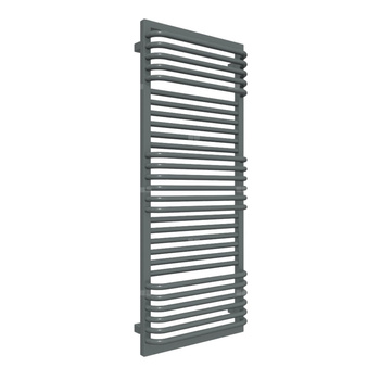 Grzejnik drabinkowy TERMA POC 2, podłączenie Z8, wym. 1240 x 500 mm, kolor metaliczny szary, moc 744W