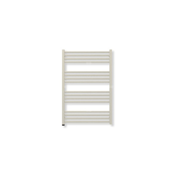 Grzejnik elektryczny TERMA FIONA ONE 900 x 600 mm, kolor szary jedwabisty RAL7044, moc 300 W, podłączenie E1, kabel spiralny z wtyczką szary