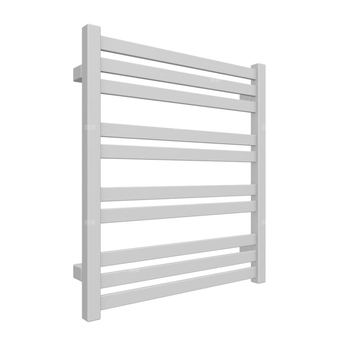 Grzejnik drabinkowy TERMA MARLIN, podłączenie SX, wym. 600 x 530 mm, kolor srebrny mat, moc 301W