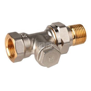 Zestaw do grzejników bocznozasilanych: głowica Thera-6 T3019W0 + Zawór termostatyczny, prosty, wkładka SX, 1/2" V2000DSX15 + zawór powrotny, prosty, 1/2", V2420D0015