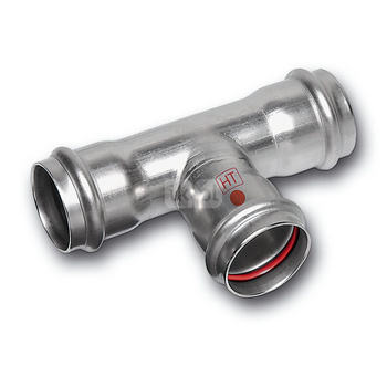 Trójnik SANHA NiroTherm Industry stal nierdzewna 35 mm (zw x zw x zw)