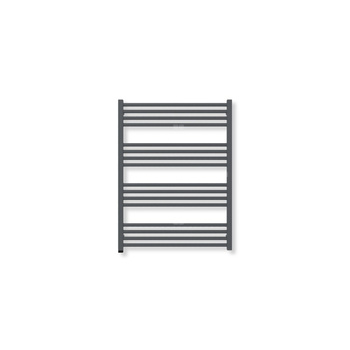 Grzejnik elektryczny TERMA FIONA ONE 900 x 680 mm, kolor metaliczna czerń, moc 600 W, podłączenie E8, kabel spiralny z wtyczką czarny