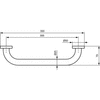 Poręcz 300 mm - IOM
