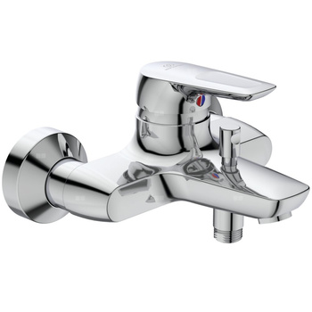 Bateria wannowo-natryskowa natynkowa 207x188x122 mm, wylewka 153 mm 20.5 l/min (3 bary) - CERAMIX BLUE