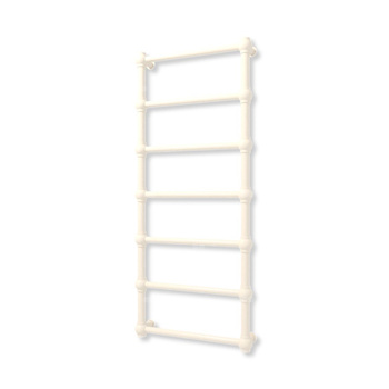 Grzejnik elektryczny TERMA RETRO 1170 x 500 mm, kolor biały kremowy RAL9001, moc 300 W, podłączenie E8, kabel prosty z wtyczką szary