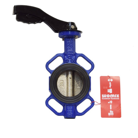 Przepustnica międzykołnierzowa Concept by Womix z rączką CX100, dysk żeliwny