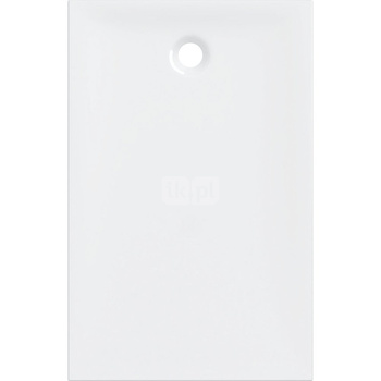 Brodzik prostokątny Geberit Nemea: 140x90x3.5cm, Biały / Błyszczący