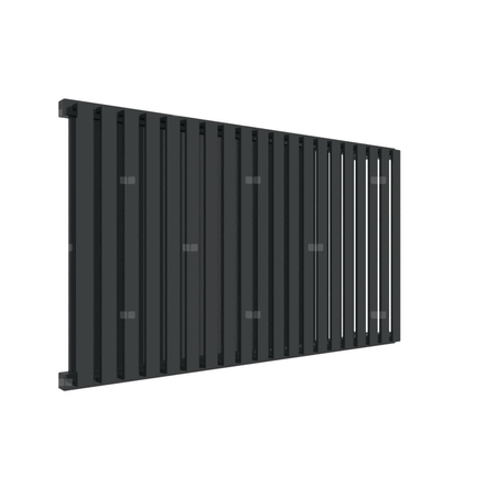 Grzejnik drabinkowy TERMA NEMO, podłączenie YP, wym. 530 x 915 mm, kolor nowy czarny krokodyl