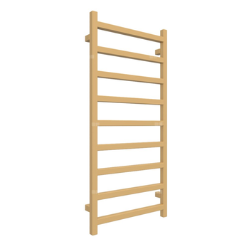 Grzejnik drabinkowy TERMA SIMPLE, podłączenie SX, wym. 1080 x 500 mm, kolor złoty połysk