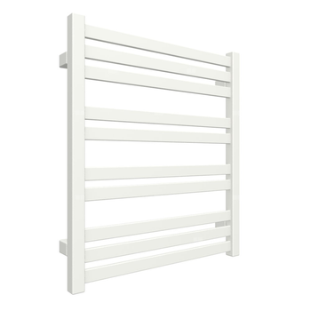Grzejnik drabinkowy TERMA MARLIN, podłączenie ZX, wym. 600 x 530 mm, kolor biała ściana, moc 301W