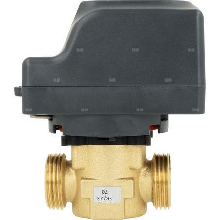 2-drogowy zawór strefowy AZV 443, DN20, G1", Kvs 10, 230 V AC, NC