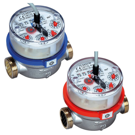 WODOMIERZ CW 1,5 m3/h /MID=2,5/ GZ-3/4" 80mm z impulsatorem 10l/imp.