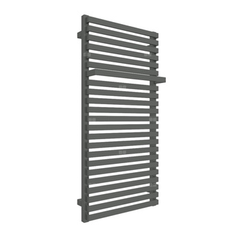 Grzejnik drabinkowy TERMA CITY, podłączenie Z1, wym. 1050 x 500 mm, kolor szary drogowy b RAL7043, moc 600W