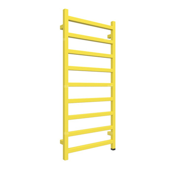 Grzejnik drabinkowy TERMA SIMPLE ONE, podłączenie S8, wym. 1080 x 500 mm, kolor miękkie zielone jabłko, moc 396W