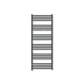 Grzejnik drabinkowy TERMA FIONA ONE, podłączenie S8, wym. 1380 x 530 mm, kolor czarny jak kruk soft (farba), moc 616W