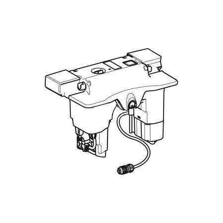Pokrywa ochronna do Geberit AquaClean Sela: Biały-alpin