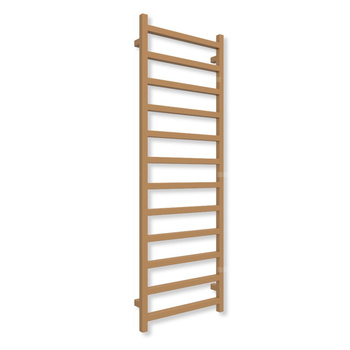 Grzejnik drabinkowy TERMA SIMPLE, podłączenie ZX, wym. 1440 x 500 mm, kolor old bronze (farba), moc 529W