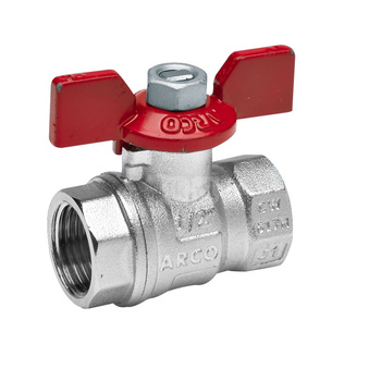 Zawór kulowy ARCO TURIA 1/4'' GW, uchwyt: motylek