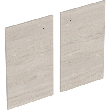 Front (bez zawiasów) (2 szt.) do szafki do umywalki GEBERIT NOVA PRO PREMIUM, kol. jasny orzech szer.800 mm