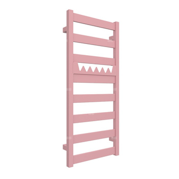 Grzejnik drabinkowy TERMA VIVO, podłączenie SX, wym. 910 x 400 mm, kolor różowy jasny RAL3015 (farba), moc 295W