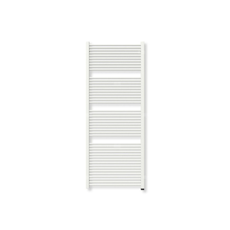 Grzejnik elektryczny TERMA MIKE ONE 1330 x 530 mm, kolor biały soft, moc 600 W, podłączenie E1, kabel prosty bez wtyczki szary