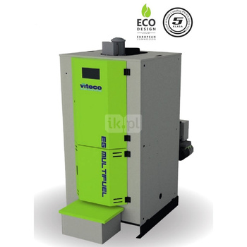 Kocioł na pellet VITECO HEAT EG MULTIFUEL 300 kW z przyłączem c.o.