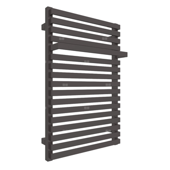 Grzejnik drabinkowy TERMA CITY, podłączenie ZX, wym. 780 x 500 mm, kolor brązowy szary RAL8019, moc 455W