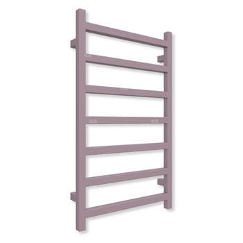 Grzejnik drabinkowy TERMA SIMPLE, podłączenie SX, wym. 840 x 500 mm, kolor fioletowy pastelowy RAL4009 (farba), moc 306W