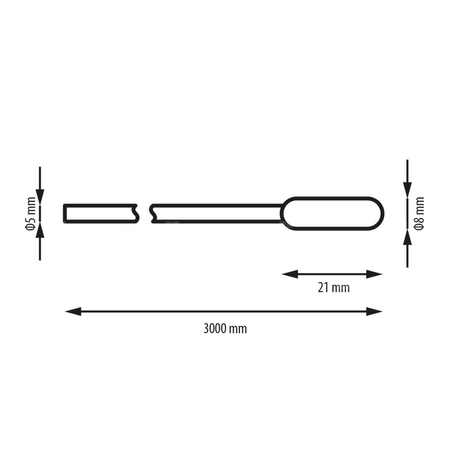 Czujnik podłogi SALUS FS 300