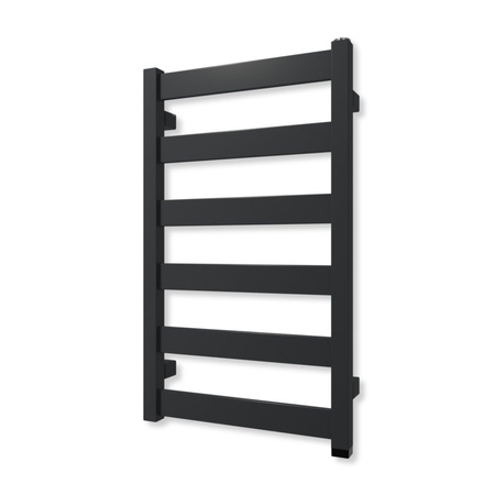 Grzejnik drabinkowy TERMA VIVO ONE, podłączenie S8, wym. 670 x 400 mm, kolor metaliczny szary (farba), moc 230W