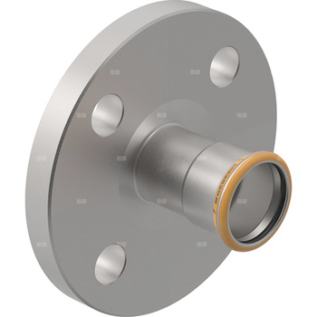 Kołnierz Geberit Mapress Therm PN 6, z mufą zaprasowywaną d76.1