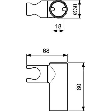 IDEALRAIN PRO WSPORNIK ŚCIENNY OBROTOWY