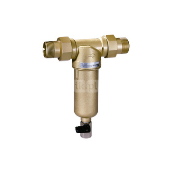 Filtr mini-plus do wody pitnej do temp. 70 st.C, 1/2", z opłukiwaniem