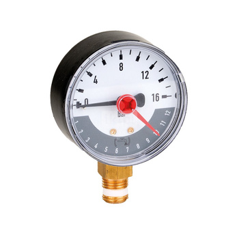 Manometr 0‐16 bar G1/4 (do filtrów F78TS‐F) ze wskaźnikiem pamięci