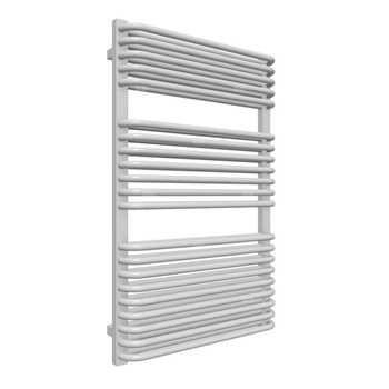 Grzejnik drabinkowy TERMA TYTUS, podłączenie Z8, wym. 1020 x 640 mm, kolor srebrny mat, moc 943W