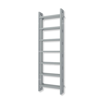 Grzejnik drabinkowy TERMA STAND, podłączenie SX, wym. 1610 x 500 mm, kolor metaliczny kamień (farba), moc 872W